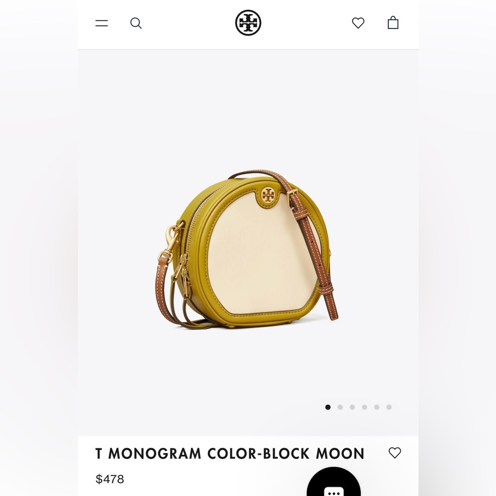 NWOT | Tory Burch • Color Block Moon | New Cream Multi